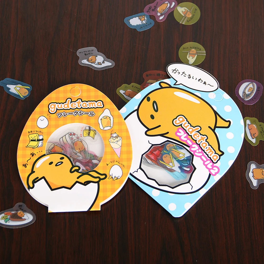 Gudetama Lazy Egg Stickers Pack Gudetama Lazy Egg Stickers Pack