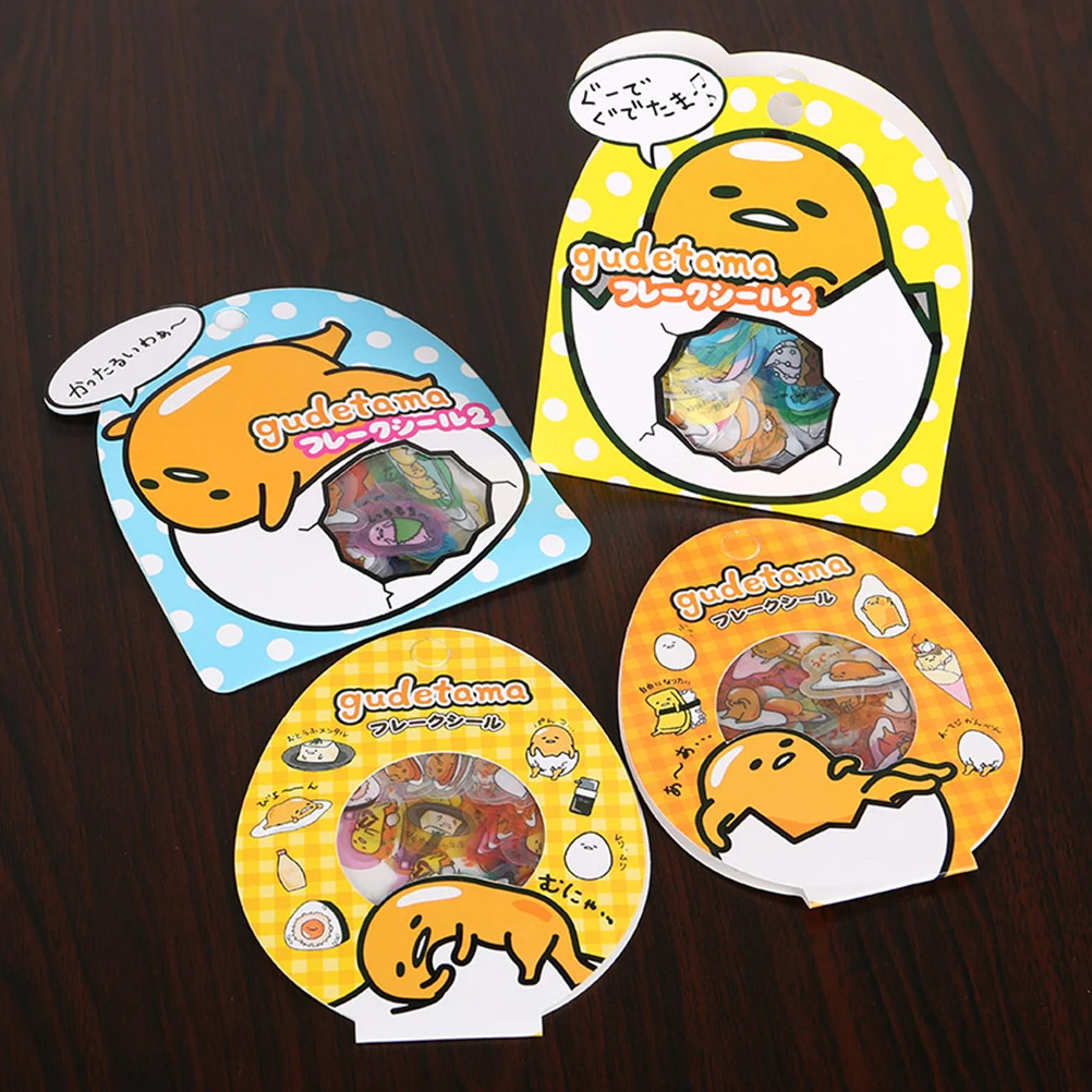 Gudetama Lazy Egg Stickers Pack Gudetama Lazy Egg Stickers Pack
