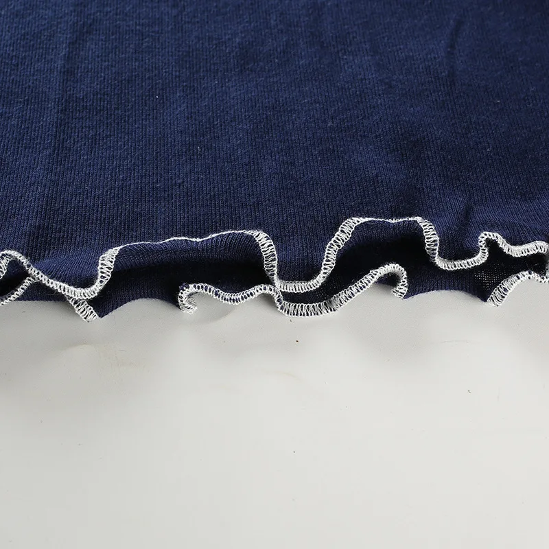 Cartoon Short Sleeve Casual Crop Top