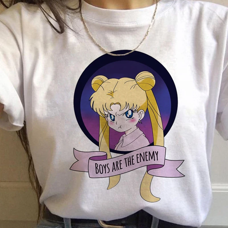 Sailor Moon Anime Harajuku Casual T-Shirt