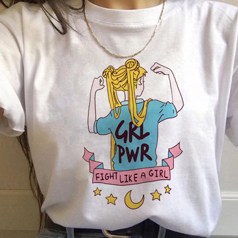 Sailor Moon Anime Harajuku Casual T-Shirt