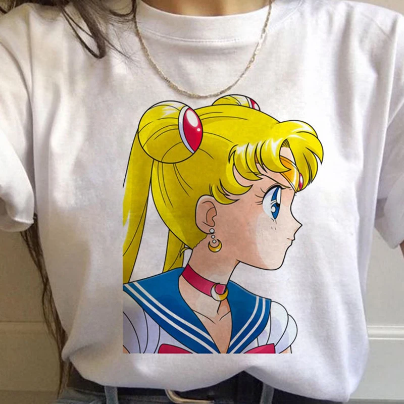 Sailor Moon Anime Harajuku Casual T-Shirt