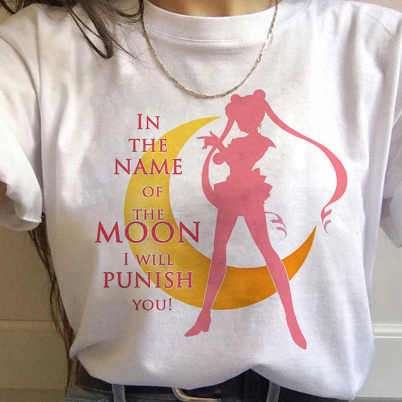 Sailor Moon Anime Harajuku Casual T-Shirt