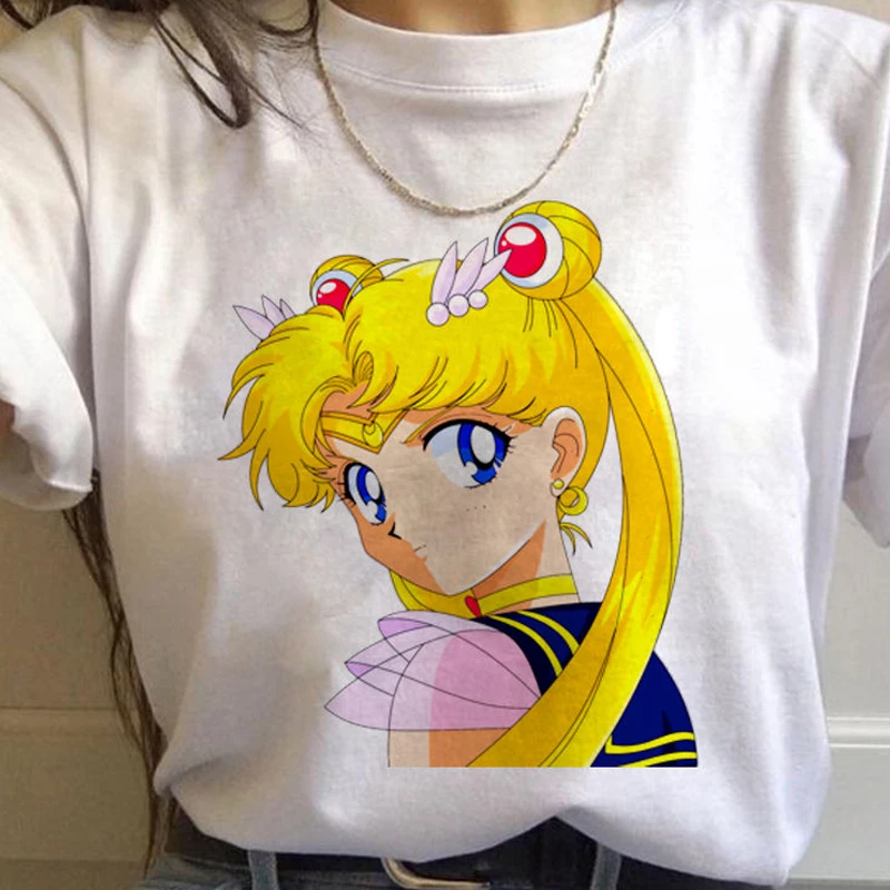Sailor Moon Anime Harajuku Casual T-Shirt