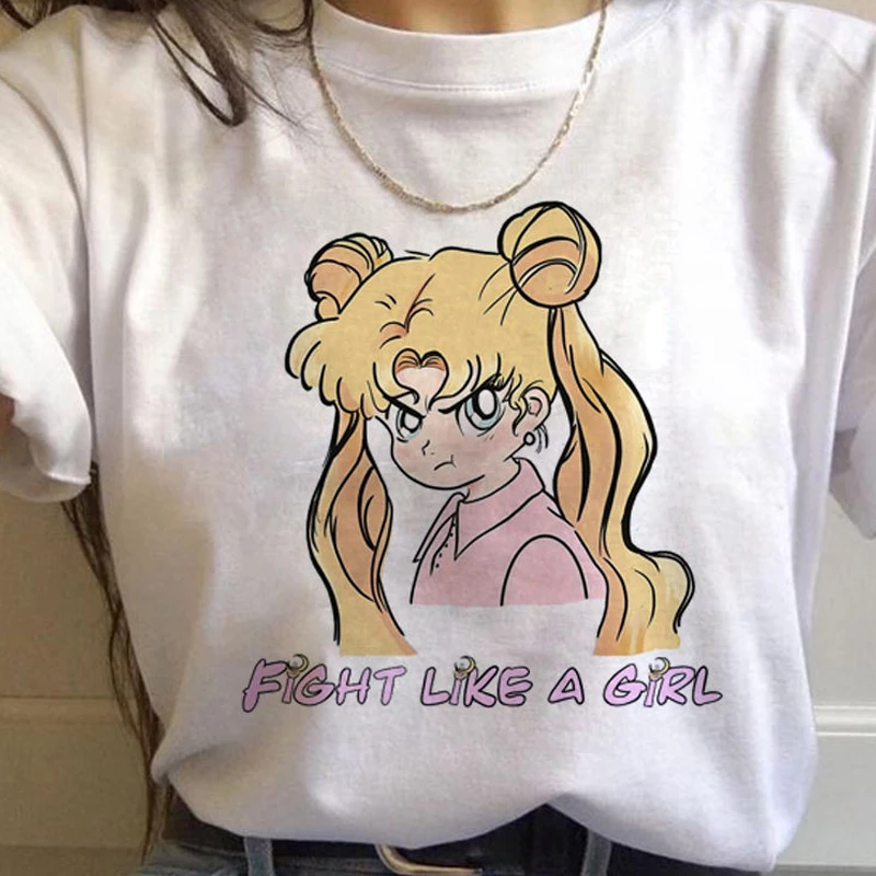Sailor Moon Anime Harajuku Casual T-Shirt