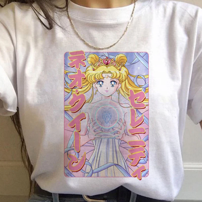 Sailor Moon Anime Harajuku Casual T-Shirt