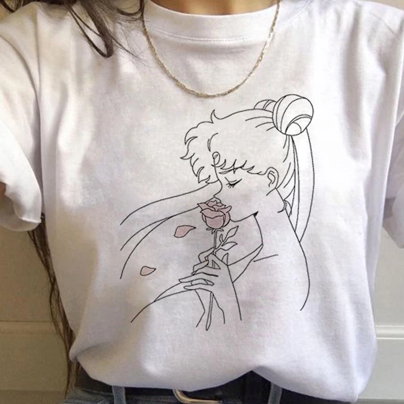 Sailor Moon Anime Harajuku Casual T-Shirt