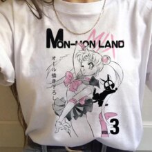 Sailor Moon Anime Harajuku Casual T-Shirt Sailor Moon Anime Harajuku Casual T-Shirt