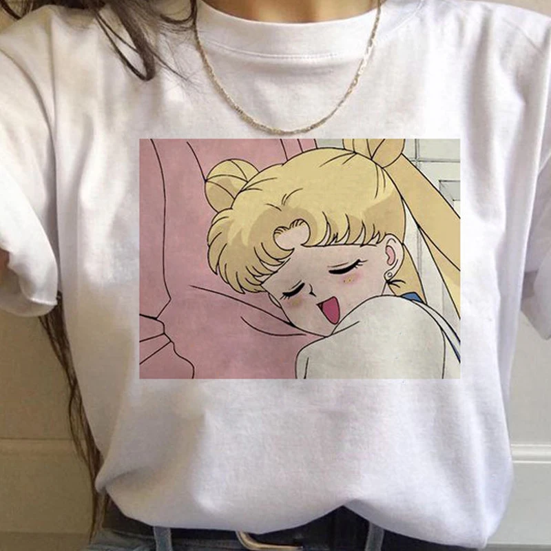 Sailor Moon Anime Harajuku Casual T-Shirt