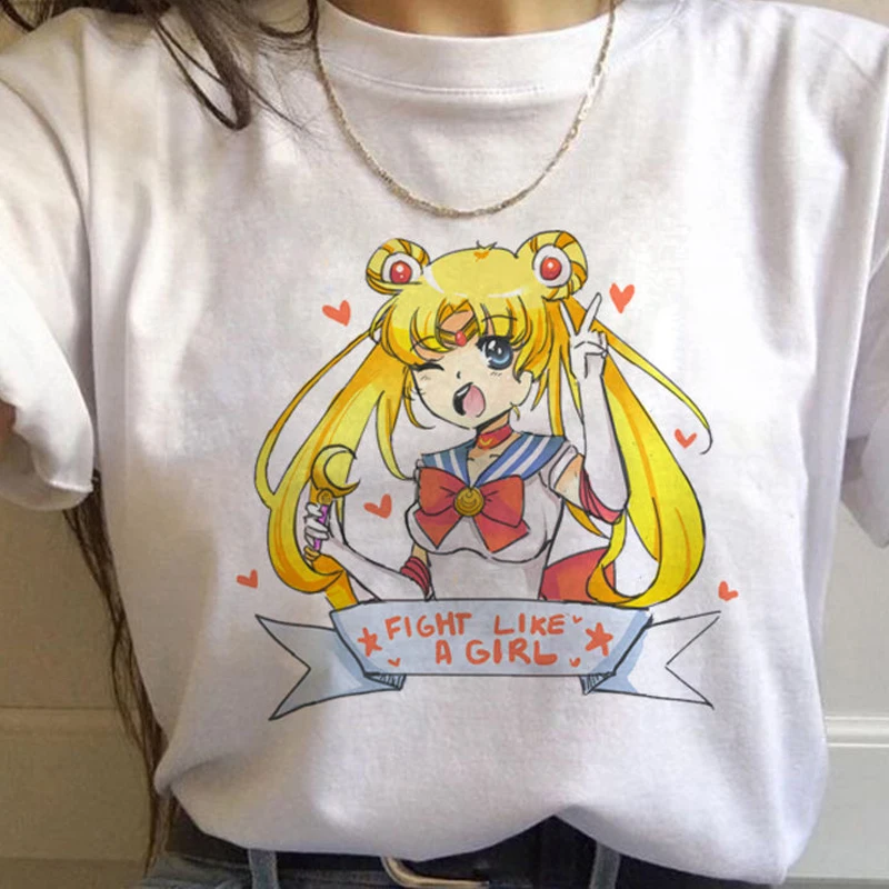 Sailor Moon Anime Harajuku Casual T-Shirt