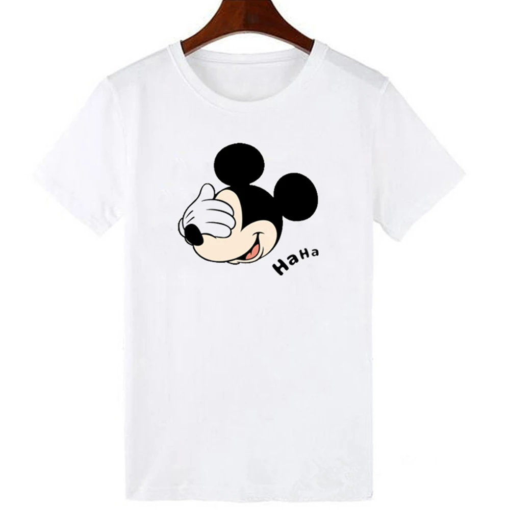Mickey Minnie Graphic Casual Harajuku T-Shirt Mickey Minnie Graphic Casual Harajuku T-Shirt