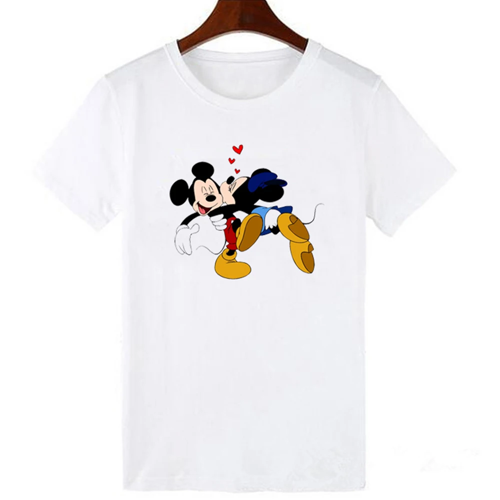 Mickey Minnie Graphic Casual Harajuku T-Shirt Mickey Minnie Graphic Casual Harajuku T-Shirt