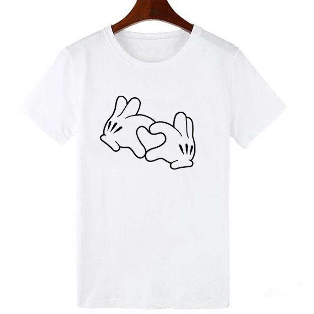 Mickey Minnie Graphic Casual Harajuku T-Shirt Mickey Minnie Graphic Casual Harajuku T-Shirt