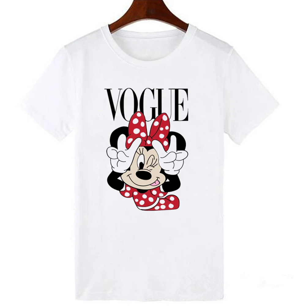 Mickey Minnie Graphic Casual Harajuku T-Shirt Mickey Minnie Graphic Casual Harajuku T-Shirt