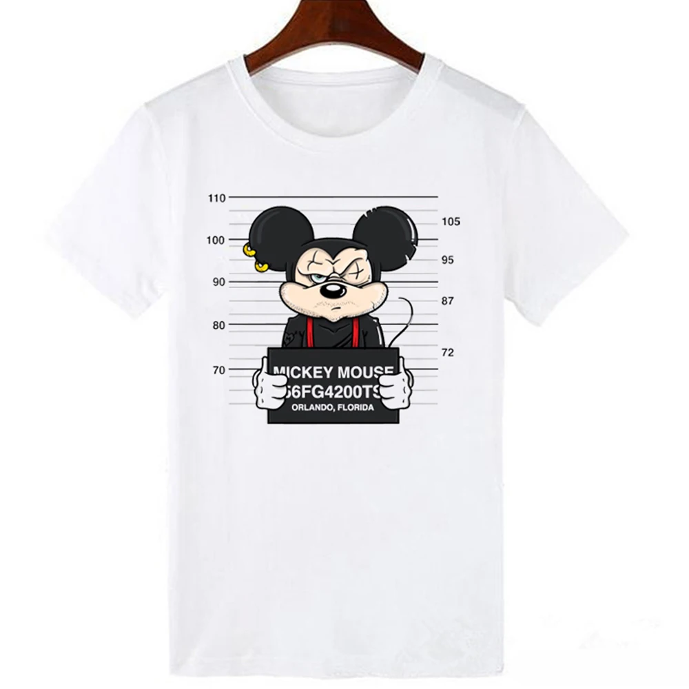 Mickey Minnie Graphic Casual Harajuku T-Shirt Mickey Minnie Graphic Casual Harajuku T-Shirt