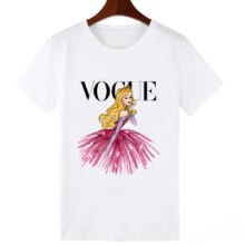 Princess Cartoon Harajuku Style T-Shirt Princess Cartoon Harajuku Style T-Shirt