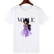 Princess Cartoon Harajuku Style T-Shirt Princess Cartoon Harajuku Style T-Shirt