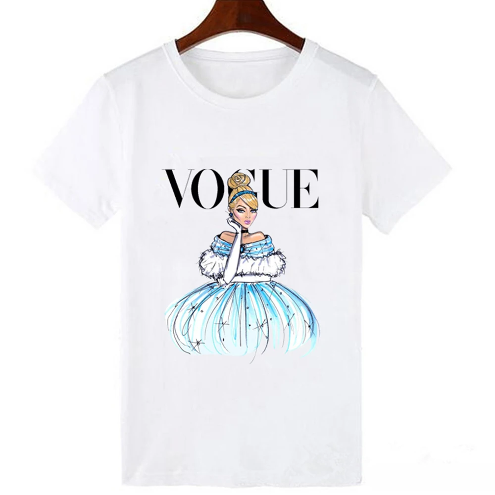 Princess Cartoon Harajuku Style T-Shirt