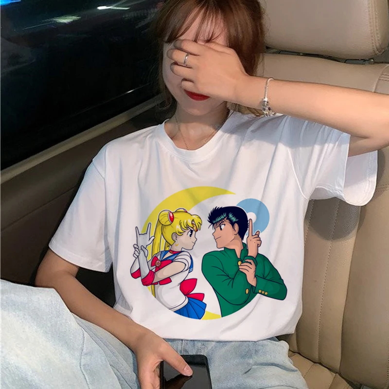 Anime Sailor Moon Cartoon Short Sleeve T-Shirt