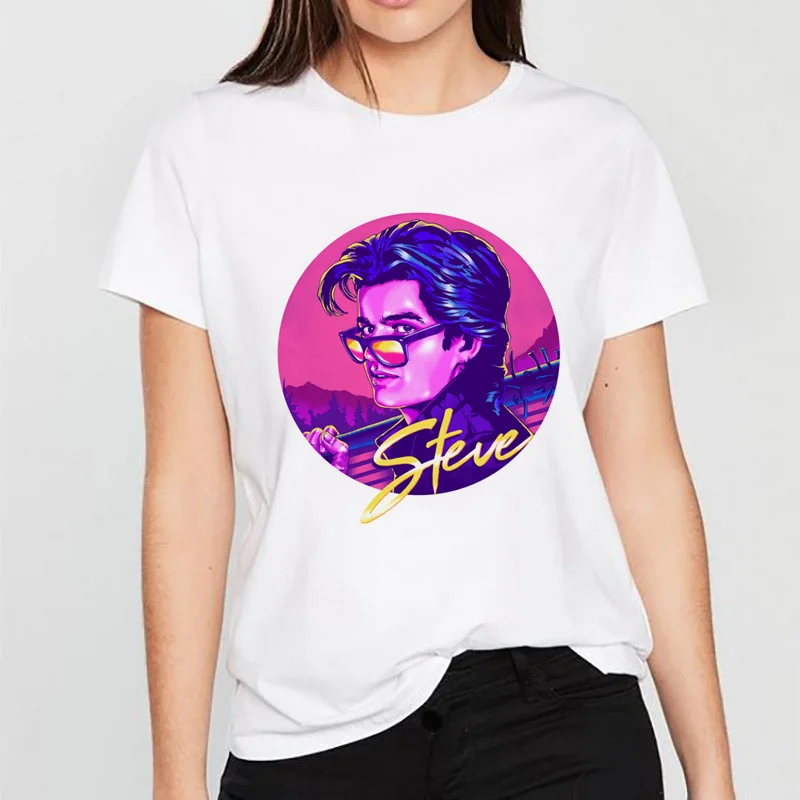 Hot Stranger Things Graphic Design Short Sleeve T-Shirt