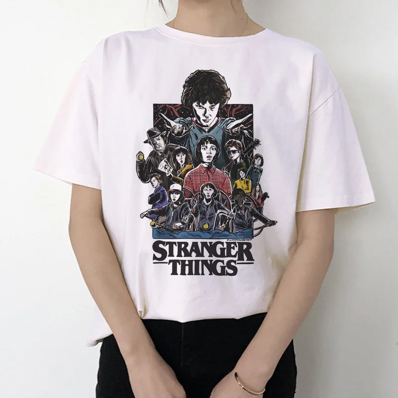 Streetwear Stranger Thing Series Style Casual T-Shirt