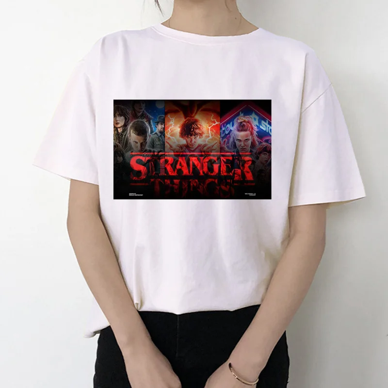 Streetwear Stranger Thing Series Style Casual T-Shirt
