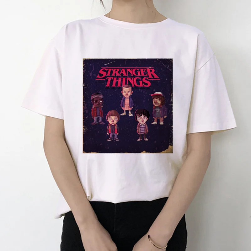 Streetwear Stranger Thing Series Style Casual T-Shirt