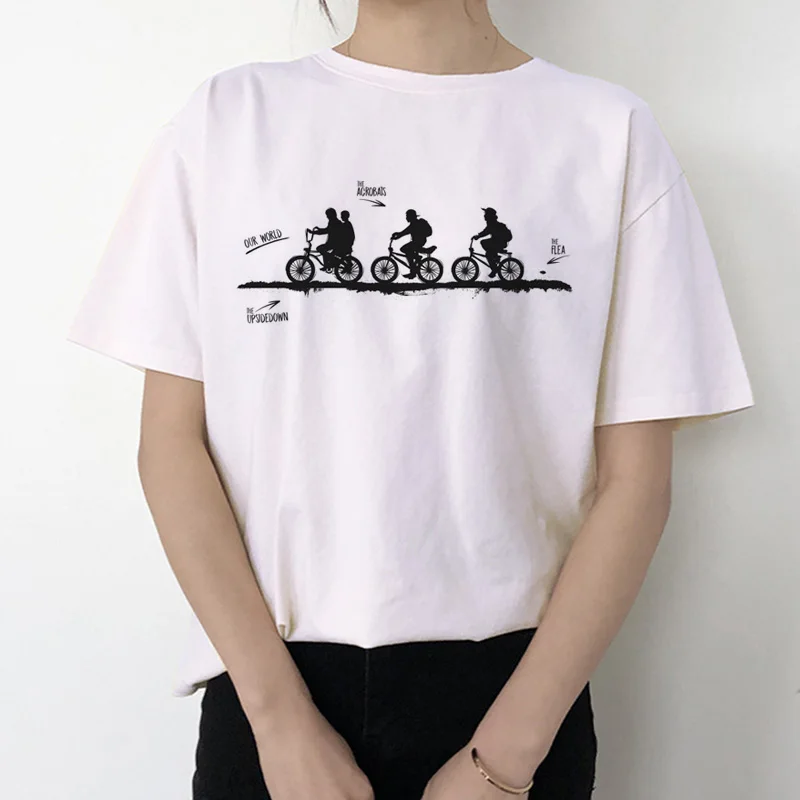 Streetwear Stranger Thing Series Style Casual T-Shirt