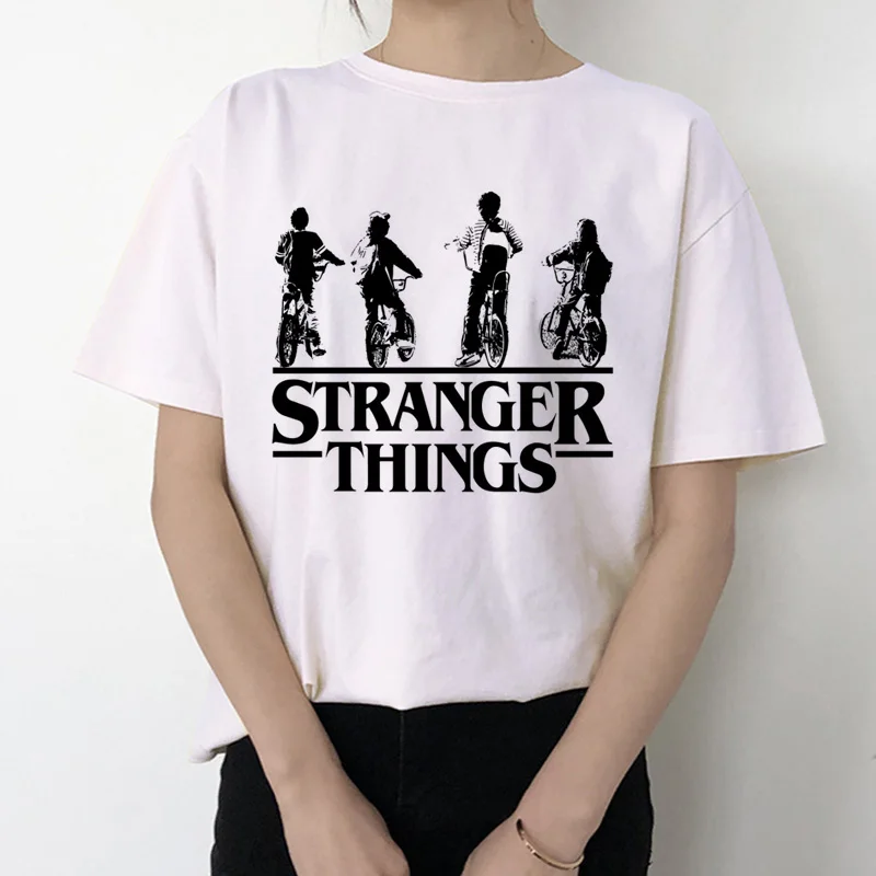 Streetwear Stranger Thing Series Style Casual T-Shirt