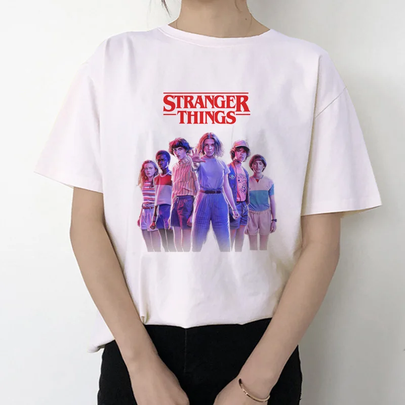 Streetwear Stranger Thing Series Style Casual T-Shirt
