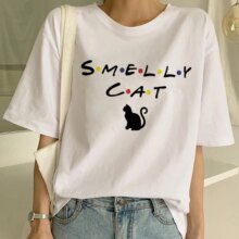 Kawaii Harajuku Cat Print Casual T-Shirt Kawaii Harajuku Cat Print Casual T-Shirt