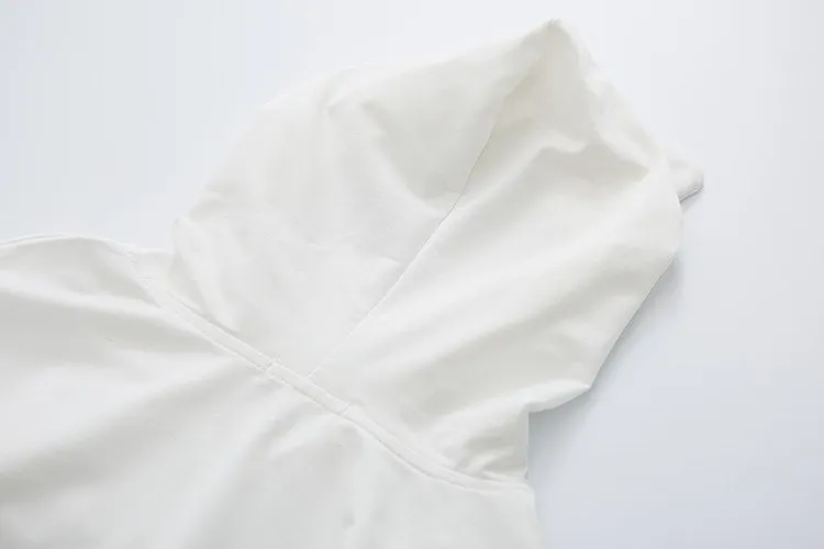 Cat Paw Print Hooded Short Sleeve Cotton T-Shirts