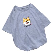 Harajuku Aesthetic Shiba Inu Doge Printed T-Shirt Harajuku Aesthetic Shiba Inu Doge Printed T-Shirt