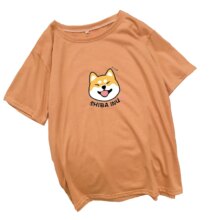 Harajuku Aesthetic Shiba Inu Doge Printed T-Shirt Harajuku Aesthetic Shiba Inu Doge Printed T-Shirt