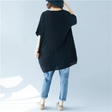 Girl Cartoon Print Harajuku Style Casual Loose T-Shirt Girl Cartoon Print Harajuku Style Casual Loose T-Shirt