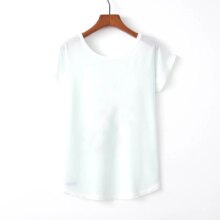 Panda With Watermelon Print Short Sleeve T-Shirt Panda With Watermelon Print Short Sleeve T-Shirt
