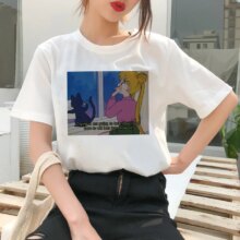 Sailor Moon Cartoon Style Short Sleeve T-Shirt Sailor Moon Cartoon Style Short Sleeve T-Shirt