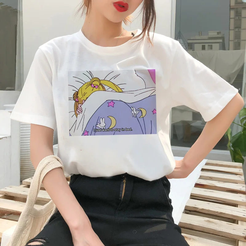 Sailor Moon Cartoon Style Short Sleeve T-Shirt