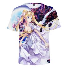Casual Anime Sailor Moon 3D T-Shirt Casual Anime Sailor Moon 3D T-Shirt