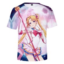 Casual Anime Sailor Moon 3D T-Shirt Casual Anime Sailor Moon 3D T-Shirt