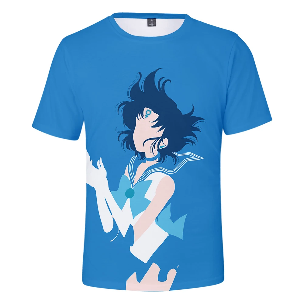 Casual Anime Sailor Moon 3D T-Shirt