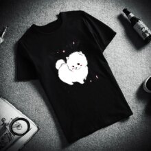 Kawaii Dog Animal Cotton Casual T-Shirt Kawaii Dog Animal Cotton Casual T-Shirt