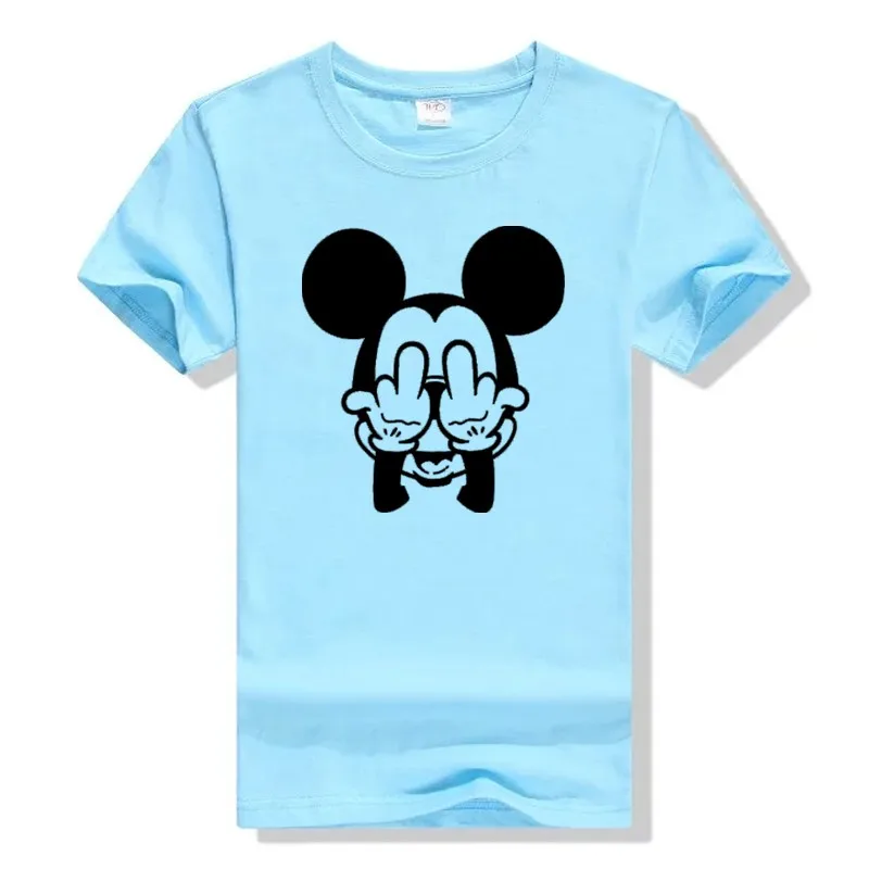 Mickey Kawaii Anime Cartoon Cotton T-Shirt