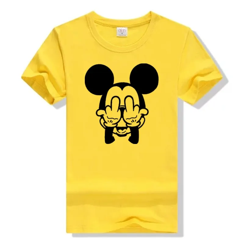 Mickey Kawaii Anime Cartoon Cotton T-Shirt