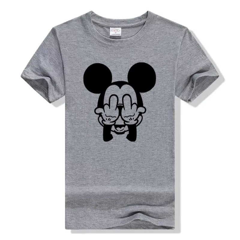 Mickey Kawaii Anime Cartoon Cotton T-Shirt
