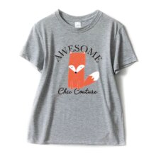 Kawaii Cartoon Fox Short Sleeve Casual T-Shirts Kawaii Cartoon Fox Short Sleeve Casual T-Shirts