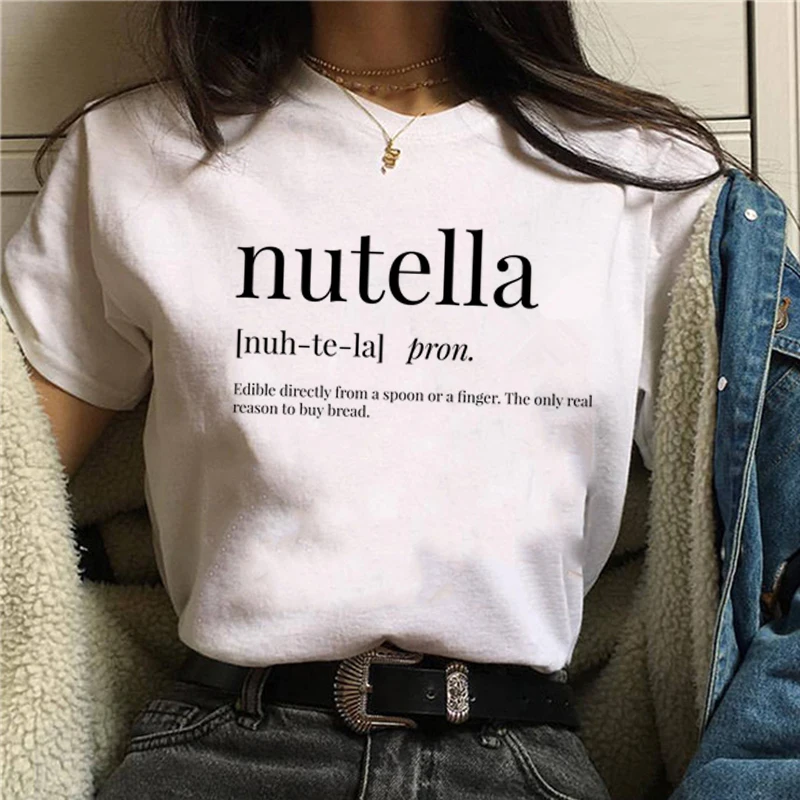 Nutella Kawaii Graphic-Print T-Shirt