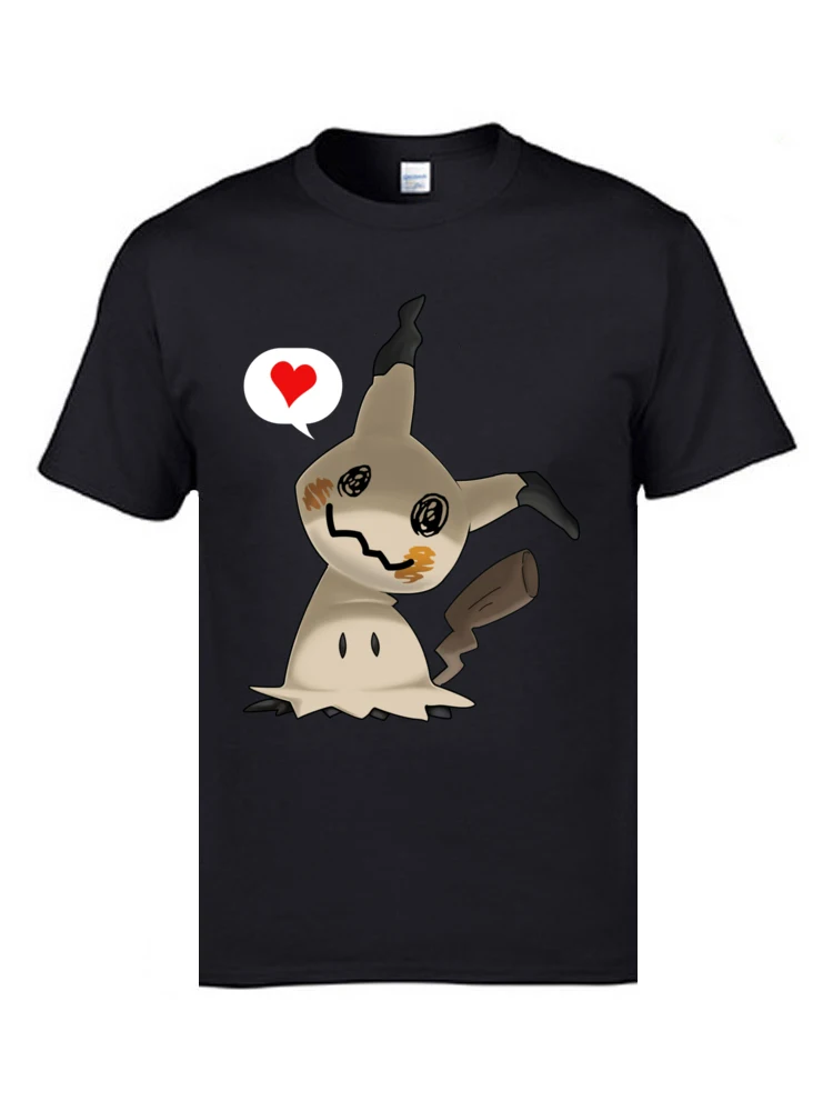 Pokemon Mimikyu Cartoon Print Casual T-Shirt