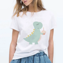 Kawaii Hipster Harajuku Dinosaur Printed Punk T-Shirt Kawaii Hipster Harajuku Dinosaur Printed Punk T-Shirt