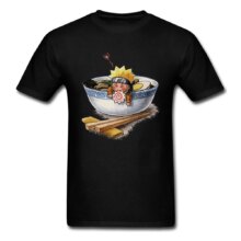 Kawaii Ramen Noodles Naruto Love Animation Round Collar T-Shirts Kawaii Ramen Noodles Naruto Love Animation Round Collar T-Shirts